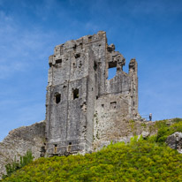 Corfe Castle - 08 May 2016 / Part of Corfe Castle