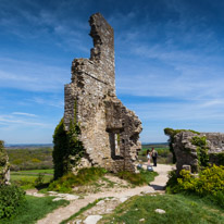 Corfe Castle - 08 May 2016 / Part of Corfe Castle