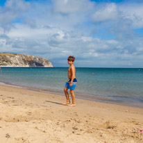 Swanage - 31 August 2016 / Ocar at the beach