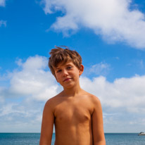 Swanage - 31 August 2016 / Oscar at the beach