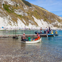 Lulworth Cove - 01 September 2016 / Fishermen