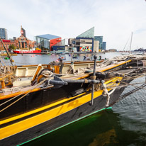 Baltimore - 06 November 2016 / Amazing old sailing boat in Baltimore harbour