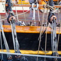 Baltimore - 06 November 2016 / Amazing old sailing boat in Baltimore harbour