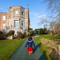 Mottisfont Abbey - 21 January 2017 / Alana exploring