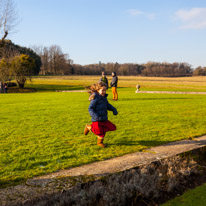 Mottisfont Abbey - 21 January 2017 / Alana jumping like mad