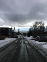 Tromsoe - 28 January 2017 / awalking back from a museum in Tromso