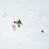 Chamonix - 09 April 2017 / Us from the drone