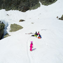 Chamonix - 09 April 2017 / Us from the drone