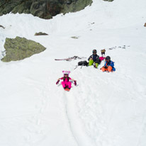 Chamonix - 09 April 2017 / Us from the drone