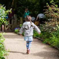 Mottisfont Abbey - 16 April 2017 / Alana walking away