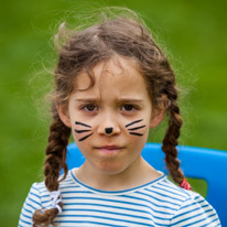 Mottisfont Abbey - 16 April 2017 / Alana getting her face painted