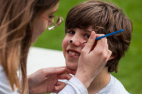 Mottisfont Abbey - 16 April 2017 / Oscar's turn to get his face painted