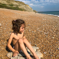 Bridport - 24-26 June 2017 / Alana on the beach