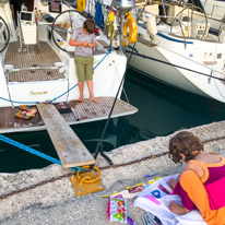 Palairos - 21 August 2017 / Alana colouring the flag