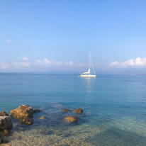 Palairos - 22 August 2017 / View from the Yacht club