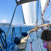 Lefkada - 27 August 2017 / Sailing toward Kalamos