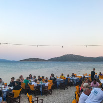 Kalamos - 24 August 2017 / Us at the restaurant on the seafront