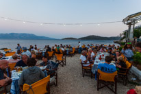 Kalamos - 24 August 2017 / Us at the restaurant on the seafront