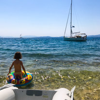 Lefkada - 25 August 2017 / Alana at the beach