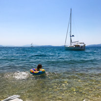 Lefkada - 25 August 2017 / Alana at the beach