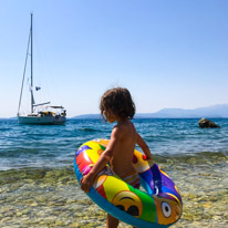 Lefkada - 25 August 2017 / Alana at the beach