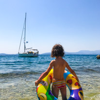 Lefkada - 25 August 2017 / Alana at the beach