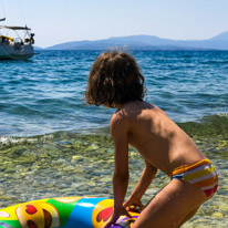 Lefkada - 25 August 2017 / Alana at the beach