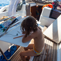 Lefkada - 25 August 2017 / Afternoon Sailing towards somewhere new...