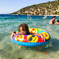 Spartochori - 26 August 2017 / Alana on the beach...