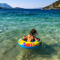 Spartochori - 26 August 2017 / Alana on the beach...