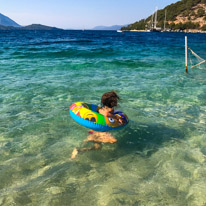 Spartochori - 26 August 2017 / Alana on the beach...