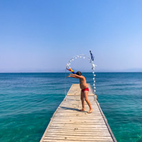 Kerkira - 28 August 2017 / Beach near Corfu