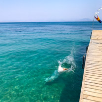 Kerkira - 28 August 2017 / Beach near Corfu