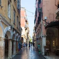 Corfu - 28 August 2017 / The beautiful city of Corfu