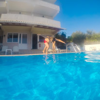 Mparmpati Corfu - 31 August 2017 / GoPro in the swimming pool...