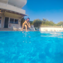 Mparmpati Corfu - 31 August 2017 / GoPro in the swimming pool...