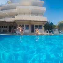 Mparmpati Corfu - 31 August 2017 / GoPro in the swimming pool...