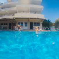 Mparmpati Corfu - 31 August 2017 / GoPro in the swimming pool...