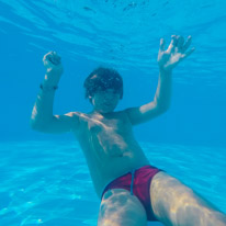 Mparmpati Corfu - 31 August 2017 / GoPro in the swimming pool...