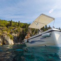 Kerkira - 01 September 2017 / Boat trip on the east coast of Corfu