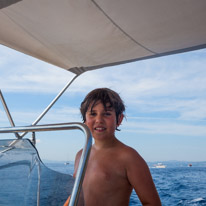 Nisaki Corfu - 1 September 2017 / Boat trip on the east coast of Corfu