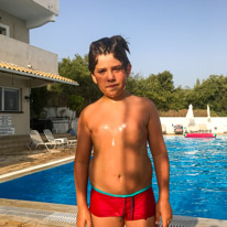 Mparmpati Corfu - 02 September 2017 / By the swimming pool