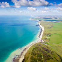 Seven sisters - 27 October 2017 / Seven Sisters white cliffs from the sky