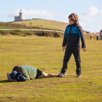 Seven sisters - 27 October 2017 / Alana showing off her flexibility