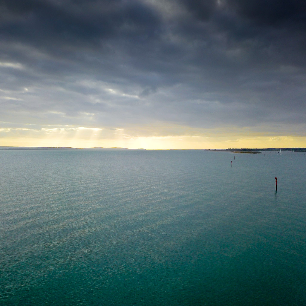 The solent from the sky